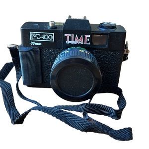 Vintage 80s Time Magazine FC-100 35mm camera UNTESTED